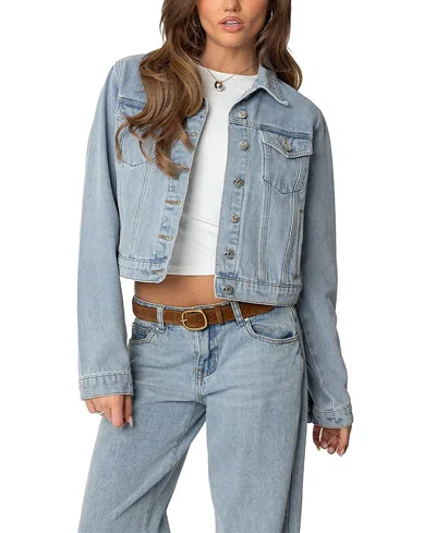 EDIKTED BARB DENIM JACKET