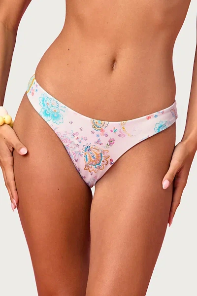 Edikted Barbie Paisley Bikini Bottom In Mix, Women's At Urban Outfitters In Multi