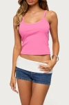 Edikted Basic Babe Camisole In Pink