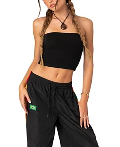 Edikted Women's Basic Strapless Tube Top In Black