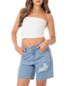 Edikted Basic Tube Top In White