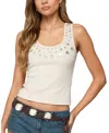 Edikted Beach Babe Scoop Tank Top