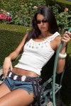 Edikted Beach Babe Scoop Tank Top In White