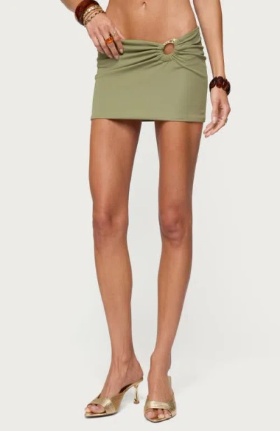 EDIKTED EDIKTED BILLEY METAL RING MINISKIRT