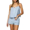 Edikted Birkley Stripe Cotton Camisole