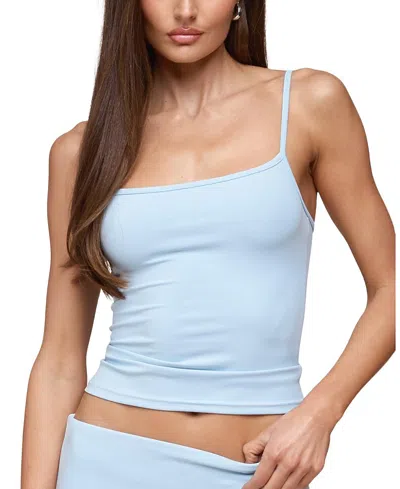 Edikted Blonka Crop Camisole In Blue