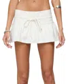 Edikted Bodhi Flared Micro Skort In White