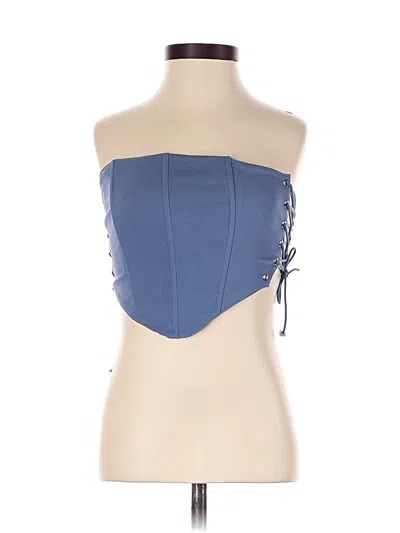 Pre-owned Edikted Bodysuit In Blue