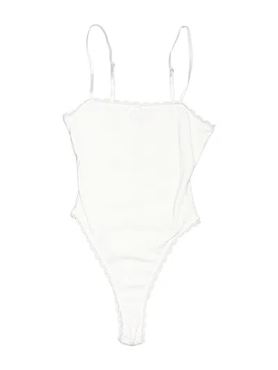 Pre-owned Edikted Bodysuit In Ivory