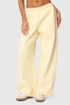 Edikted Bonney Bow Detail Sweatpants
