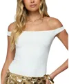 Edikted Bryony Off The Shoulder Bodysuit In Multi