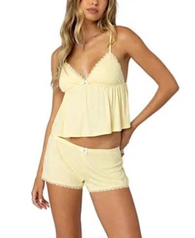EDIKTED BUFFY BABYDOLL TANK TOP