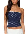 Edikted Built In Bra Polka Dot Top