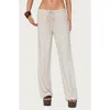 Edikted Camdyn Low Rise Drawstring Lounge Pants
