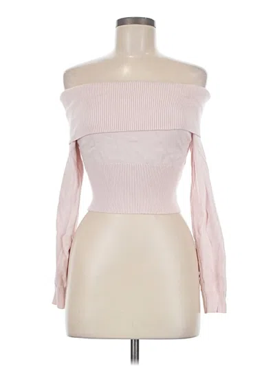 Pre-owned Edikted Cardigan Sweater In Pink