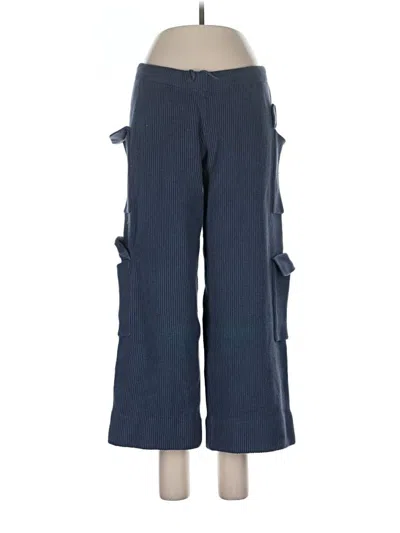 Pre-owned Edikted Cargo Pants In Blue