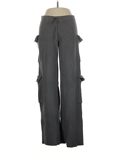 Pre-owned Edikted Cargo Pants In Gray