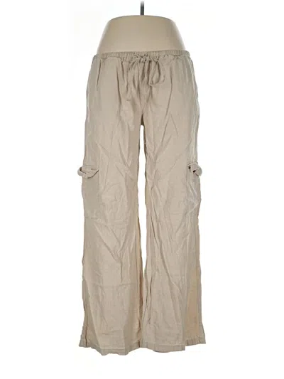 Pre-owned Edikted Cargo Pants In Tan