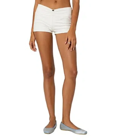 Edikted Cassi Cinched Shorts In White