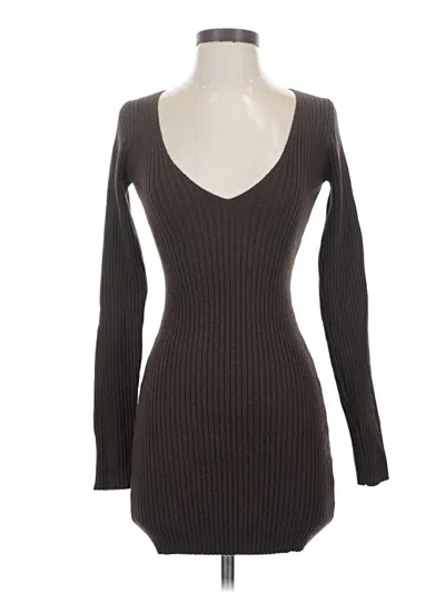 Pre-owned Edikted Casual Dress In Gray