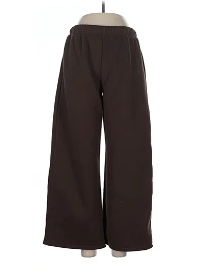 Pre-owned Edikted Casual Pants In Brown