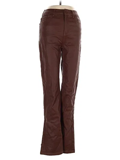 Pre-owned Edikted Casual Pants In Brown