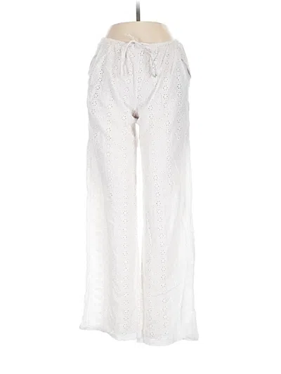 Pre-owned Edikted Casual Pants In Ivory
