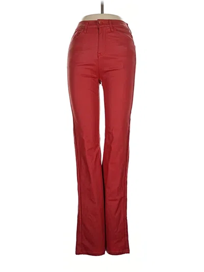 Pre-owned Edikted Casual Pants In Red