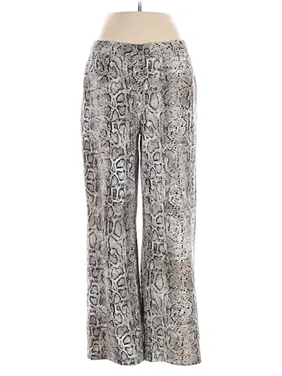 Pre-owned Edikted Casual Pants In Silver