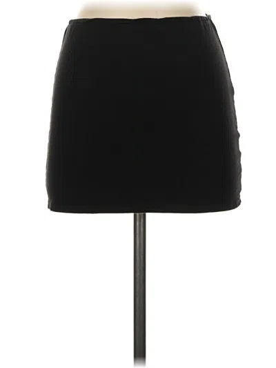 Pre-owned Edikted Casual Skirt In Black