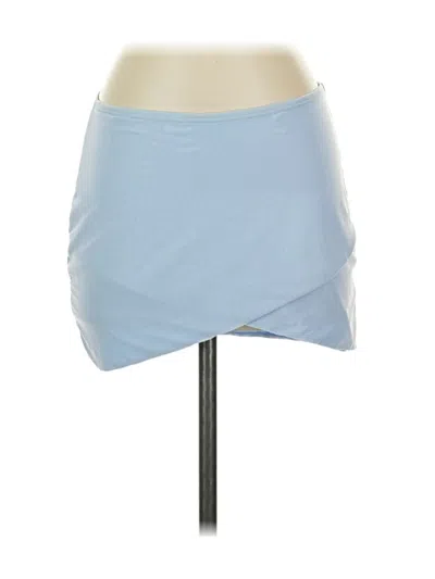 Pre-owned Edikted Casual Skirt In Blue