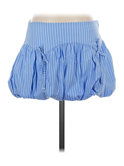 Pre-owned Edikted Casual Skirt In Blue