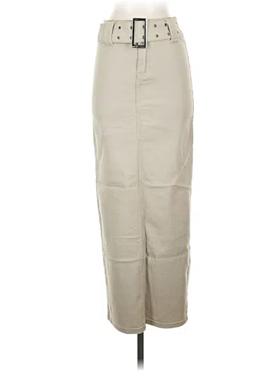 Pre-owned Edikted Casual Skirt In Brown