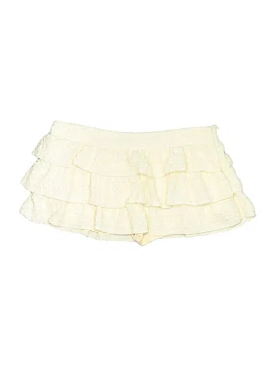 Pre-owned Edikted Casual Skirt In White