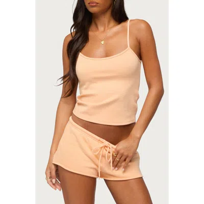 Edikted Cataleya Crop Camisole In Neutral