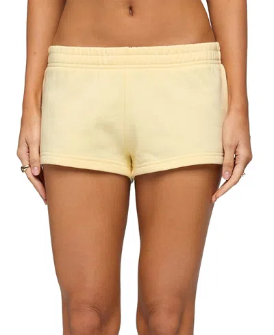 Edikted Cataleya Shorts In Neutral