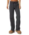 EDIKTED CHANDLER WAFFLE SWEATPANTS