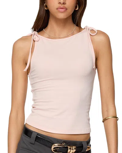 EDIKTED CHRISSY TIE STRAP TANK TOP