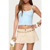 Edikted Clarence Floral Beaded Camisole In Blue