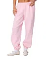 Edikted Clark Oversize Sweatpants In Light Pink