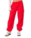 Edikted Clark Oversized Sweatpants In Red