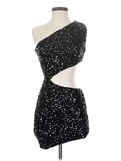Pre-owned Edikted Cocktail Dress In Black