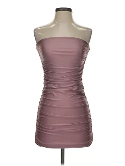 Pre-owned Edikted Cocktail Dress In Burgundy
