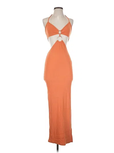 Pre-owned Edikted Cocktail Dress In Orange