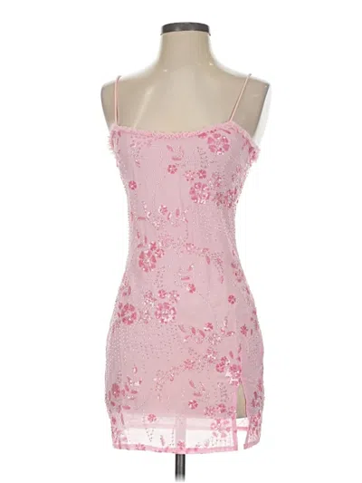 Pre-owned Edikted Cocktail Dress In Pink