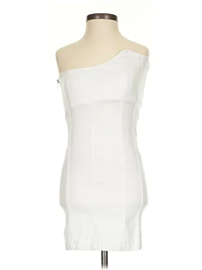 Pre-owned Edikted Cocktail Dress In White
