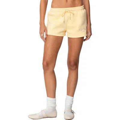 EDIKTED EDIKTED COTTON BLEND DRAWSTRING SHORTS