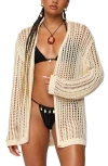 Edikted Darcee Oversized Crochet Cardigan
