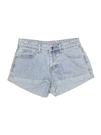 Pre-owned Edikted Denim Shorts In Blue