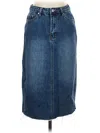 Edikted Denim Skirt In Blue